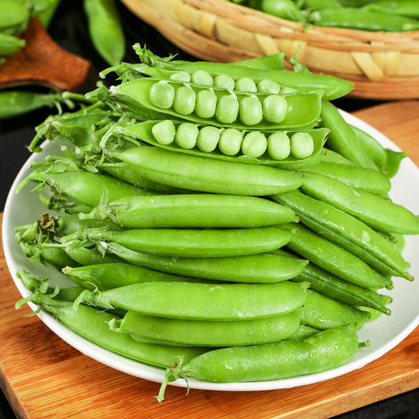 渼链农业带壳甜豌豆，来自云南高原的春日鲜甜，正式开放一件代发！